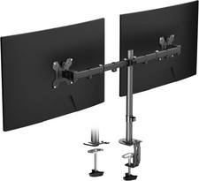 Mount Dual Monitor Stand, Full Motion Desk Mount for 2 Screens up to 32  and