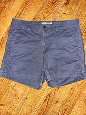 Old Navy Everyday Short Gray Chino Shorts Womens 6 Mid Rise Pockets Cotton