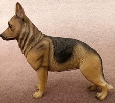 German Shepherd Dog Resin Figurine New In Box