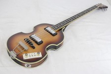 GRECO VB500 Violino Basso 1978 Vintage Sunburst Japan MIJ Hollow Body Set-Collo