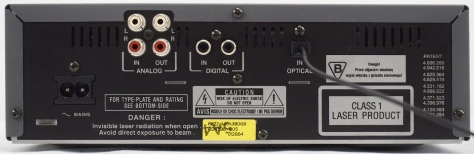 PHILIPS CD Player CDR 538 ohne Fernbedienung 252118 - Bild 2 von 4