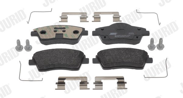 Front JURID 574040J Brake Pad Set, disc brake for VOLVO