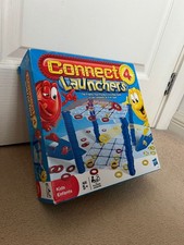 Hasbro Connect 4 Launchers Game - The Frantic Fast-Flying 4-in-a-Row Game - (5+)