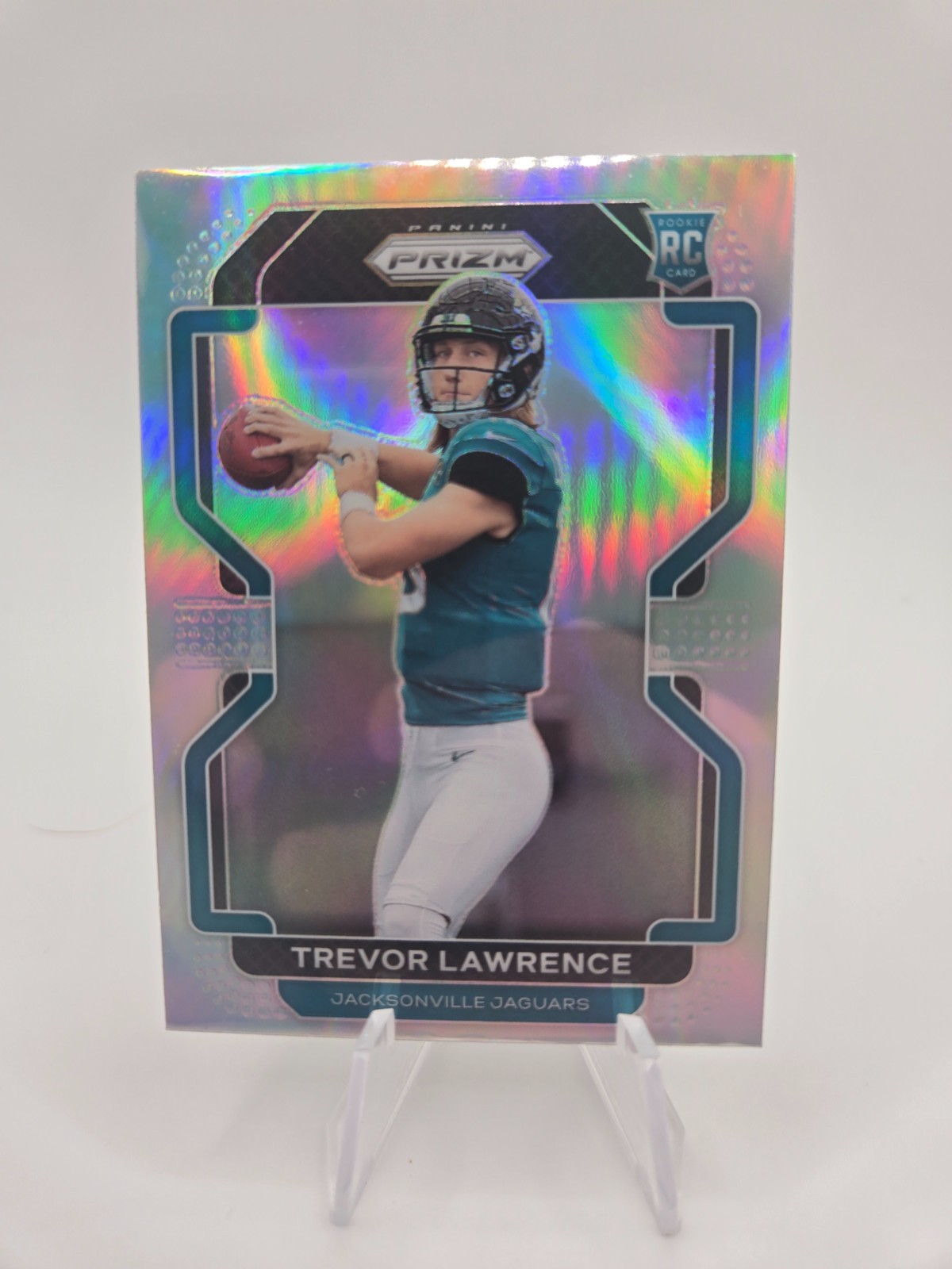Trevor Lawrence Panini Prizm #V331 Variation Silver