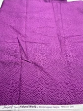 Dots Natural World Snow Leopard Designs Free Spirit 4 Yards PWSL044 Purple