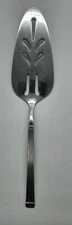 Vintage Stainless Korea Slotted Serving Spatula Pie Cake Server Utensil