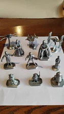 1990s Lucas Films Rawcliffe Pewter Star Wars  Collection 11 Pieces