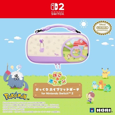 Nintendo Switch 2 Hybrid Pouch Case Pokemon Ditto Drifloon HORI