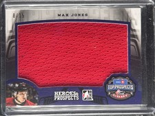 Jones, Max - 2016 Leaf In The Game - Heroes & Prospects - Swatch - 8/15