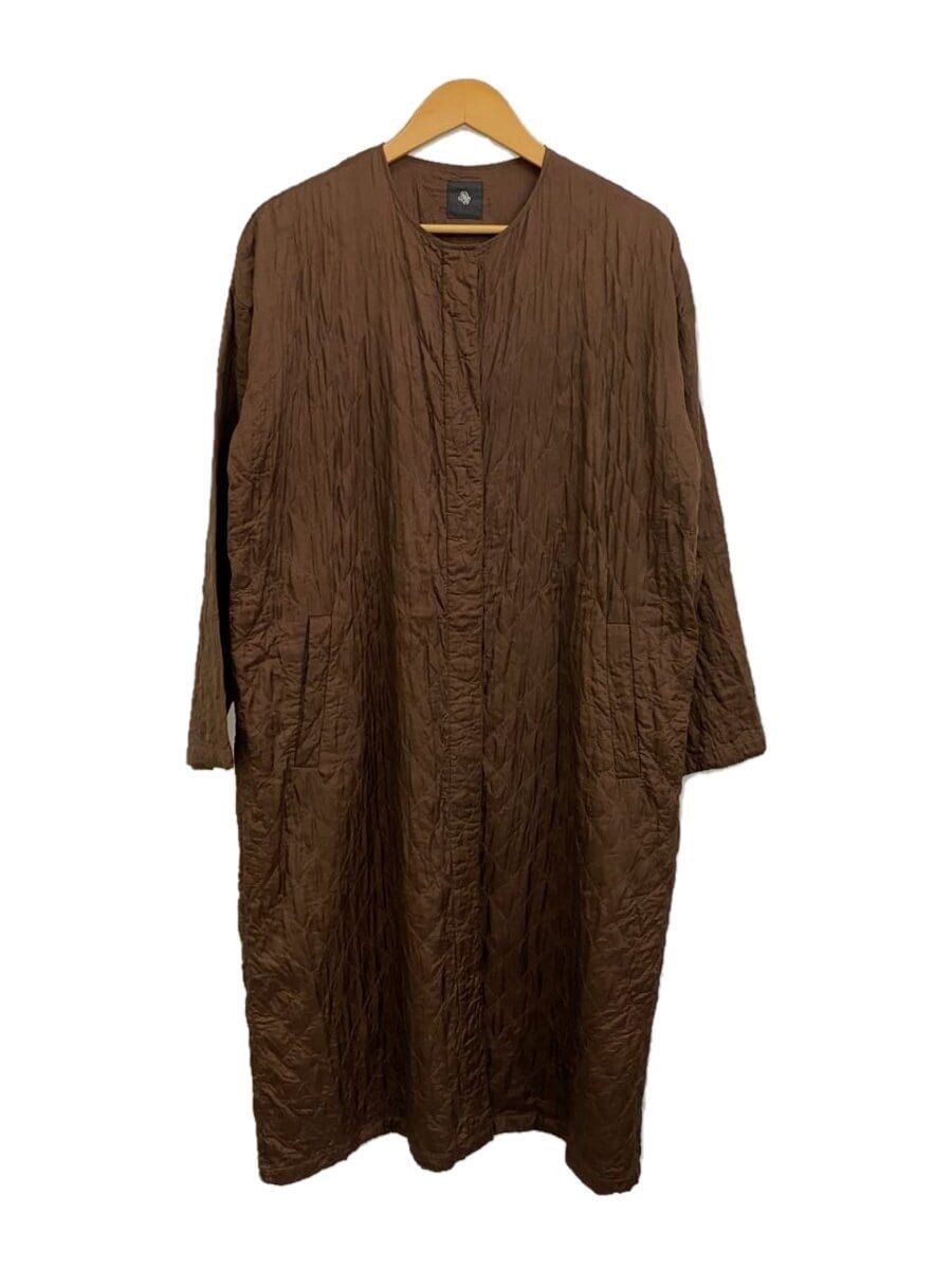 MAISON DE GROUND ALTRA SETA CAPPOTTO TRAPUNTATO 1 Marrone