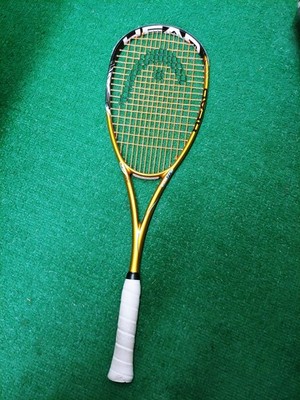 Head TYPHOON-150 Squash Racquet Racket ~ Gold & Black -