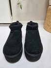UGG Classic Ultra Mini Womens Platform Boots in Black - 5 UK