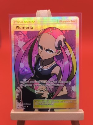Plumeria 145/147 Burning Shadows Full Art Ultra Rare Pokemon Card