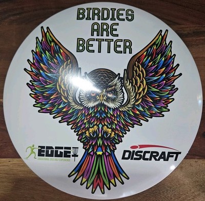 Discraft ESP Buzzz 175g Birdies Are Better Foiled Winged Owl 