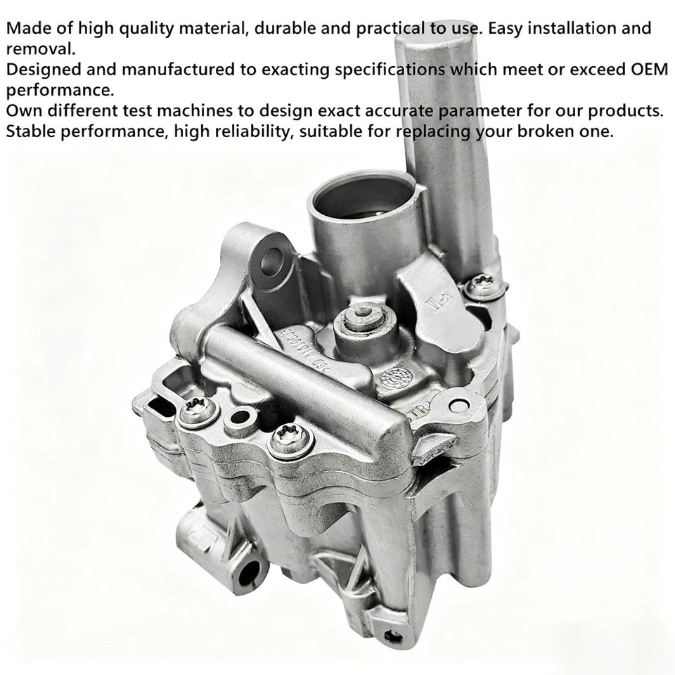 Масляный насос двигателя 11417545939 для BMW 1-Series 3-Series 5-Series 328i X5 X3 с болтом - Изображение 3 из 4