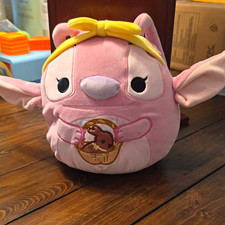 Disney Squishmallows Angel Pink Plush Stuffed Animal, Small 6-14 in 2024 