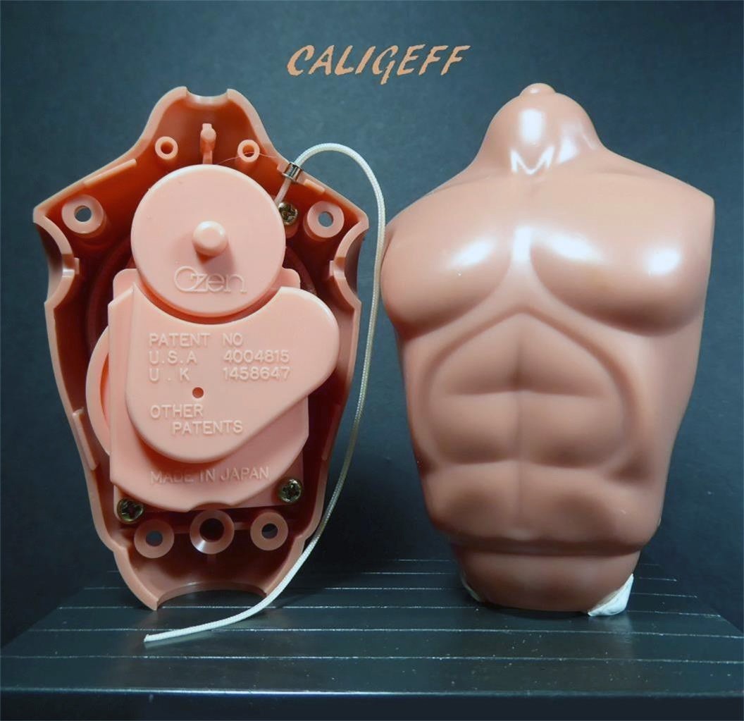 Vintage 1975 Action Man Space Ranger Talking Commander Torso w~ Voice Box GI Joe