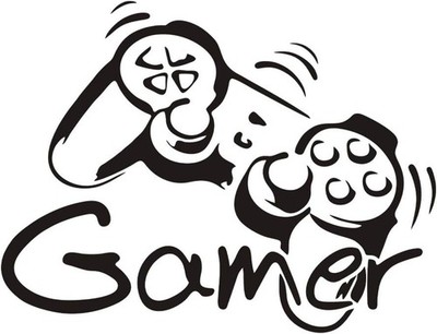 Wandaufkleber, Gamer mit Controller, für Jungen, Spielzimmer, Heimdekoration