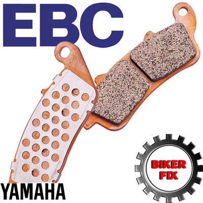 PASST FÜR YAMAHA YA 50 R ACHSE (4 STCK) 95-96 EBC SCHEIBENBREMSBELÄGE VORNE SFA193HH