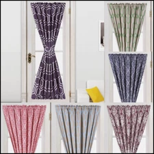 NEW Designs Blackout Window Curtain French Door Panel 55"X72" ASSORTED 1PC