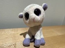 Ty Basket Beanies Lily the Lamb 4” Beanbag Plush Stuffed Animal with Tag, 2011