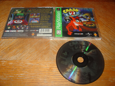 Crash Bandicoot 2 Cortex Strikes Back (Sony PlayStation, 1997) Complete CIB