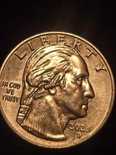 unique and rare mint qtr. “In COD We Trust” harriet tubman coin.GREAT DEAL.