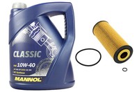 5 Liter MotoröL Set 10W40 ÖLfilter SH420P FüR Audi Seat Skoda VW Golf IV Bora