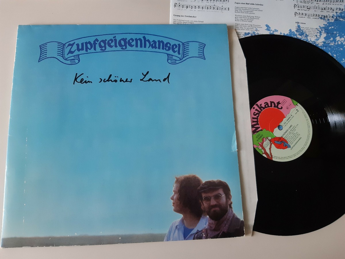 LP Folk Zupfgeigenhansel - Kein schöner Land (10 Song) EMI