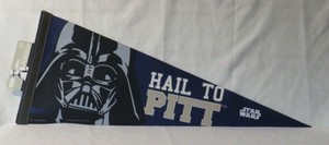 Hail Pitt University of Pittsburgh Darth Vader Star Wars Pennant | eBay