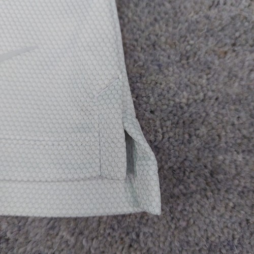 Nike Victory Texture Polo Shirt Womens Medium White Dri-Fit Breathable Golf New - Picture 14 of 21