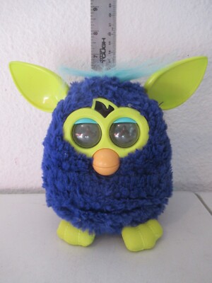 Furby Hasbro 2012 électronique – Jaune Et Bleu – Parlant – Bon état
