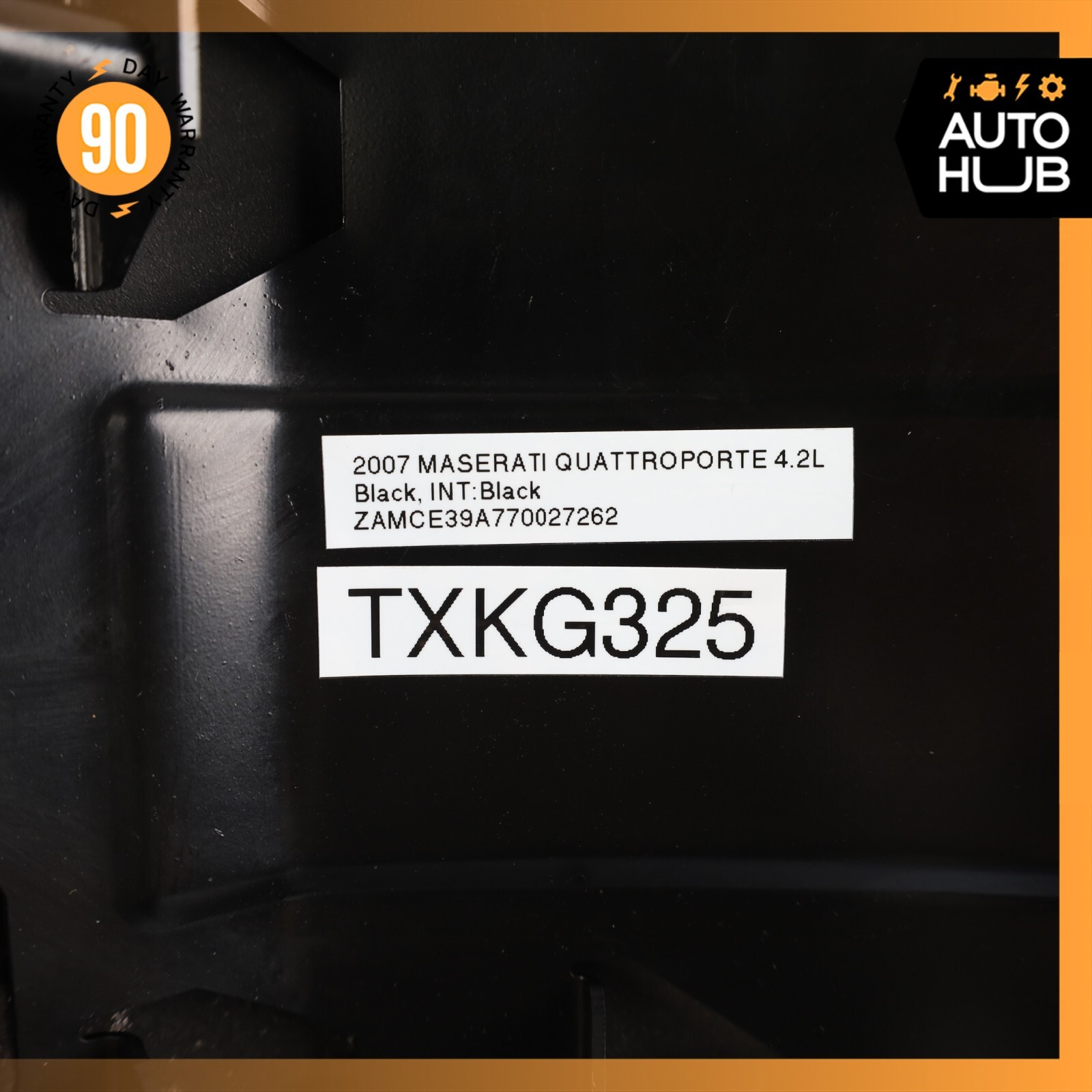 03-13 Maserati Quattroporte M139 Left Side Knee Panel Fuse Box Cover Black OEM