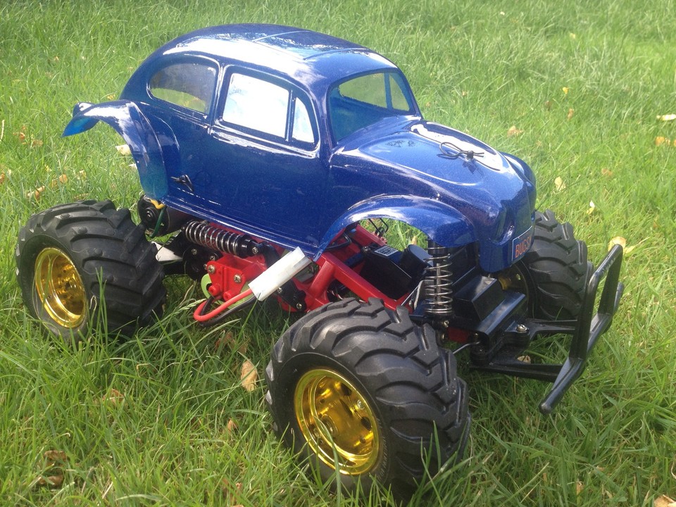 Tamiya Reproduction VW Sand Scorcher Monster Beetle Baja Bug Kamtec ...