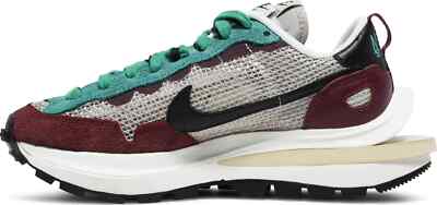 sacai × Nike Vapor Waffle String Red Green DD3035-200 Men's Size