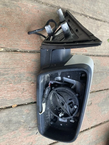 White Passenger Side View Mirror Power Heated Fits 06-10 BMW 550i F0123116MATT0
