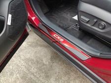 For 2026 Mazda Cx5 Accessories Car Door Sill Strip Protector Scuff Plate Cover