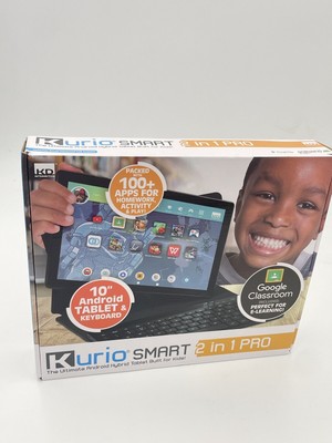 Kurio Smart 2-in-1 Pro 10'' Kids Tablet, Bluetooth Keyboard by 11-bit studio NIB