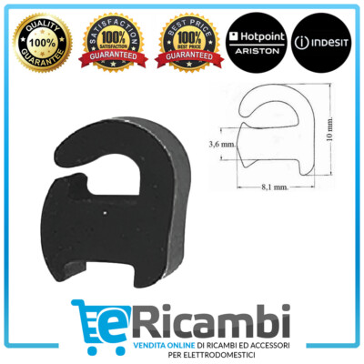 Ariston Indesit / Smeg Candy 12 Pz Gommino Antigraffio Griglia Cucina - Foto 4