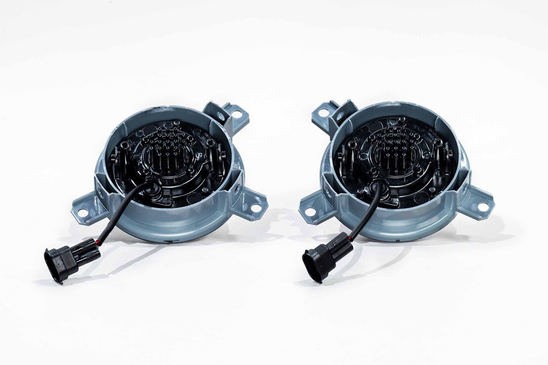 Morimoto 1995-1998 Fits Ferrari F355 XB LED Fog Lights Pair Chrome LF345