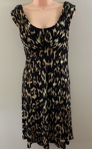 animal print dress size 14