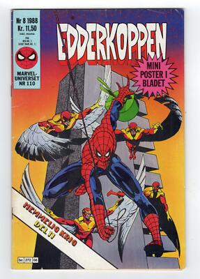 1985 WEB OF SPIDER-MAN #2 & MARVEL SUPER HEROES SECRET WARS #11 KEY RARE NORWAY