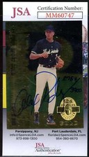 Alex Rodriguez JSA Coa Signed 1993 Classic Gold Rookie Autograph