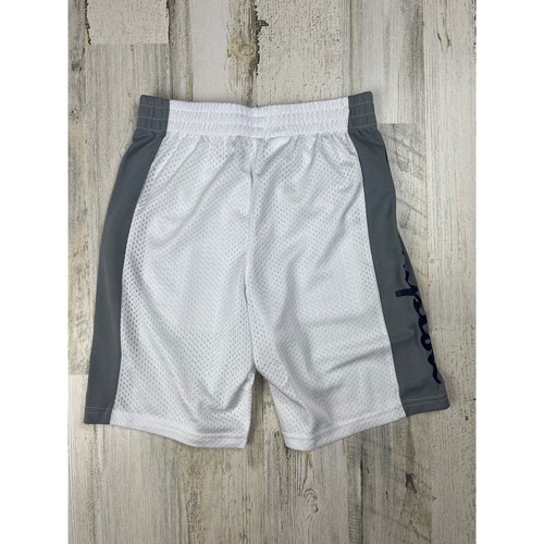 NWT Youth Champion White & Grey Mesh Basketball Shorts- Size Small - Picture 2 of 12