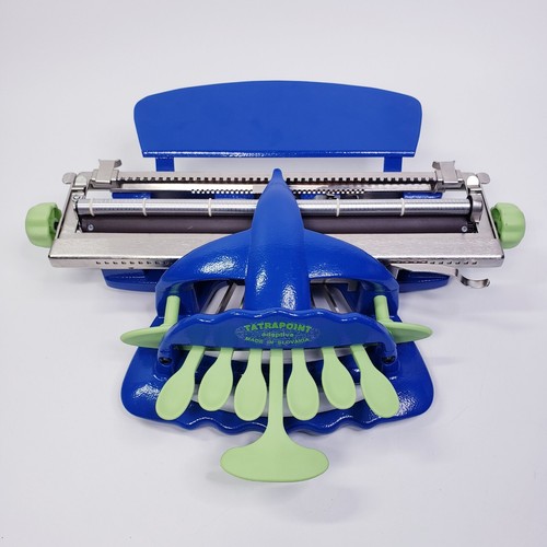 Tatrapoint Adaptive 2 Manual 6 Dot Brailler Braille Writing Machine Typewriter - Picture 6 of 23