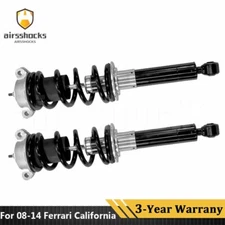 2x For 2008-14 Ferrari California Rear LH & RH Shock Absorber Assys w/Magnetic 