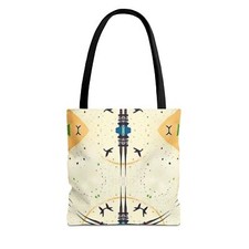 NEW Whimsical Art Tote Bag, Eco-Friendly Shopping Bag, Art Lovers