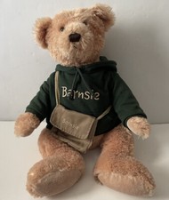 Gund Barnes  Noble Barnsie Teddy Bear Plush Hoodie Messenger Book Bag 18" Toy