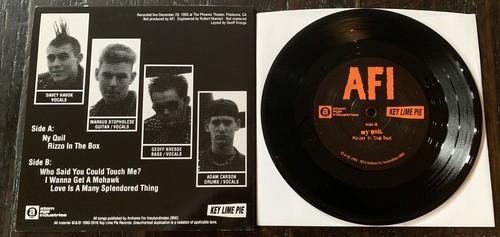 AFI Eddie Picnic’s All Wet EP 7" Vinyl-Tiger Army Son Of Sam Bad Religion Rancid - Picture 3 of 7