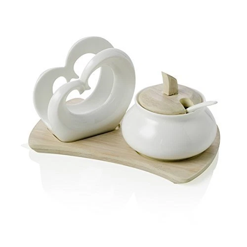 Portatovaglioli e anelli da cucina in ceramica